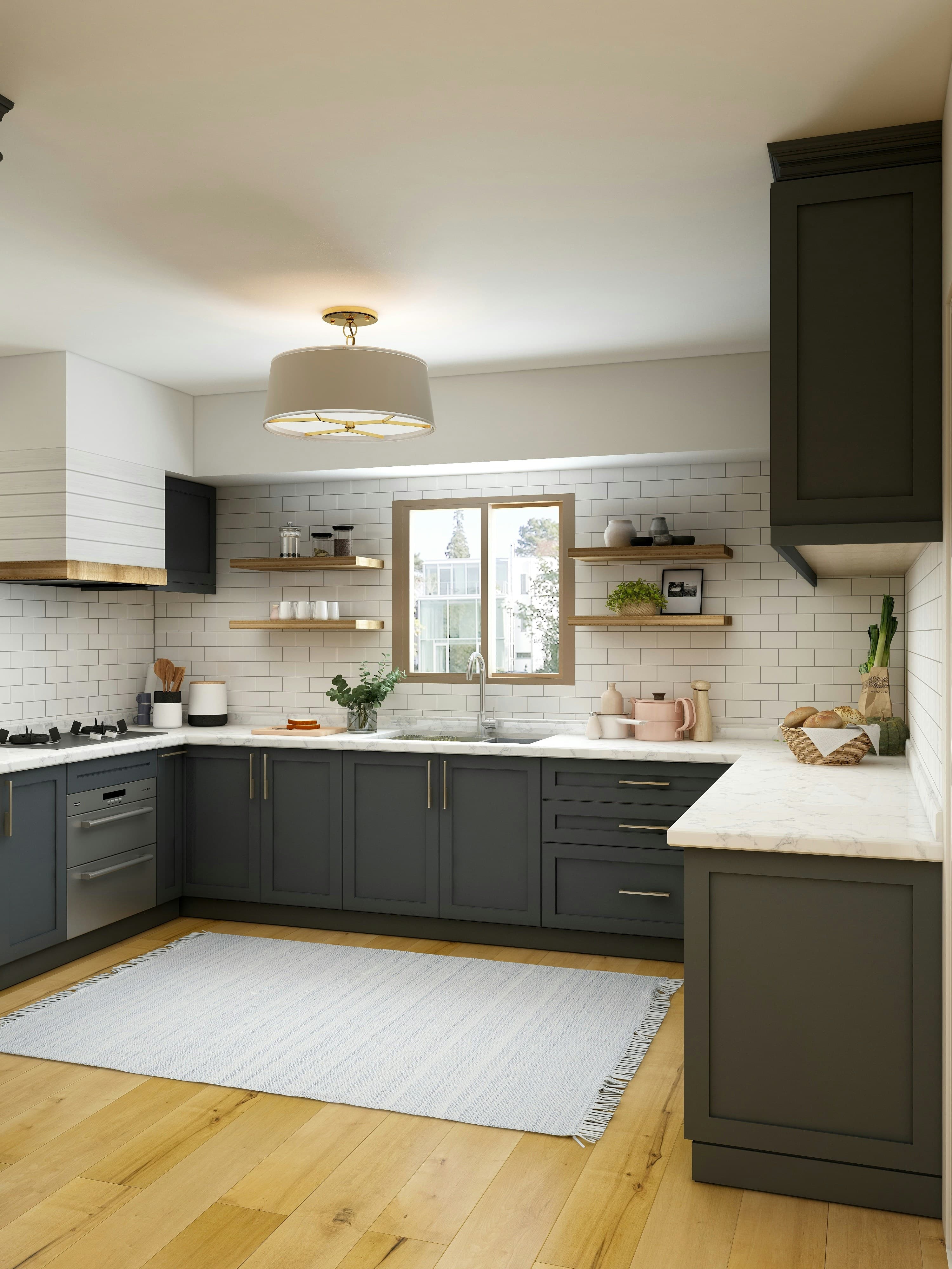 Modern White Kitchen Transformation
