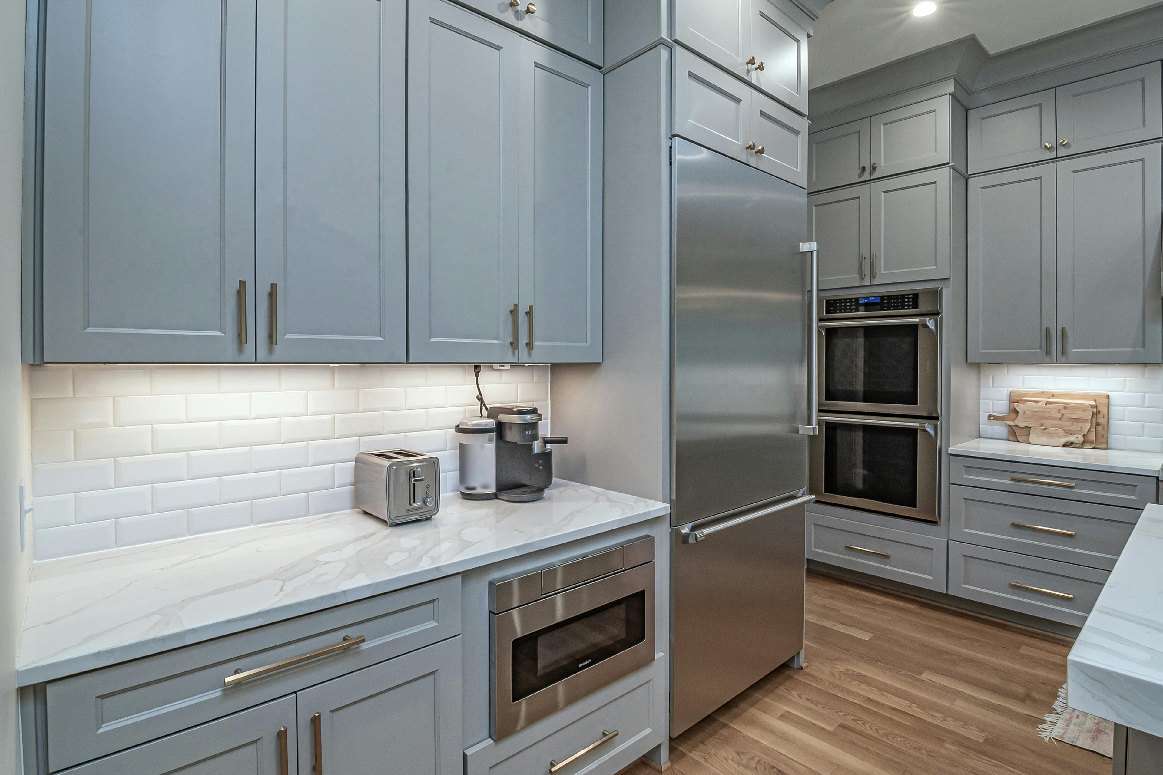 Grey Transitional Kitchen